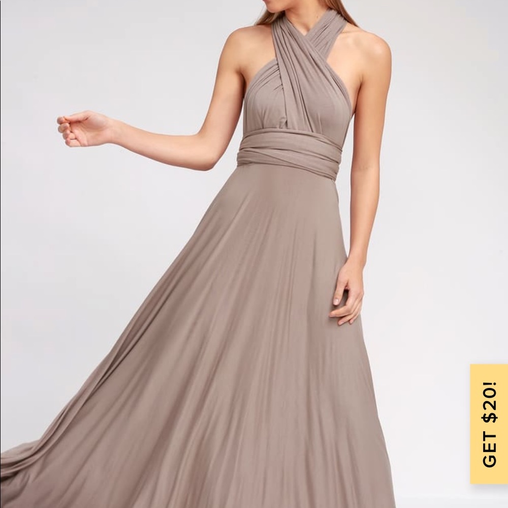 Lulus “tricks of the trade” Maxi Dress